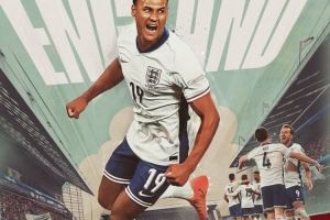 即将迎战安道尔，英格兰队官方发布世预赛海报